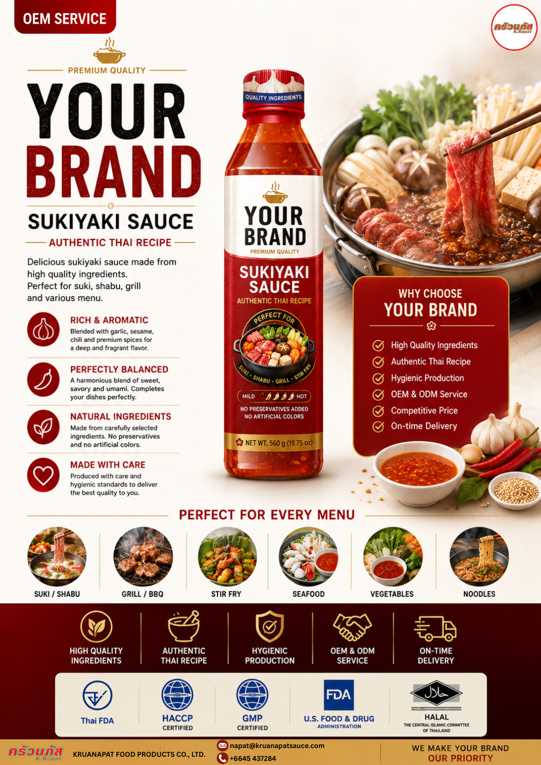 Sukiyaki Sauce Formula