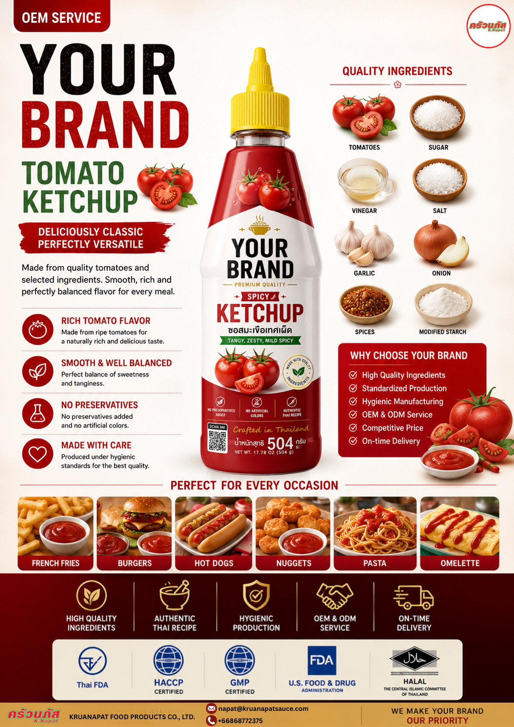 Tomato Ketchup Formula