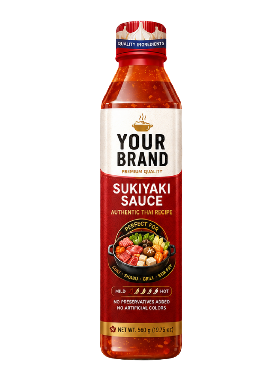 Premium Sauce Mockup